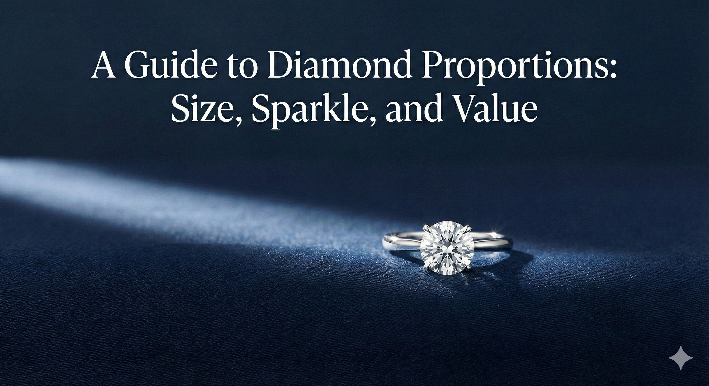 A Guide to Diamond Proportions: Size, Sparkle, and Value