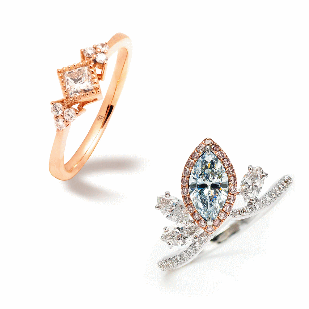 Princess Cut vs. Marquise Cut: Two Striking Diamond Styles Compared