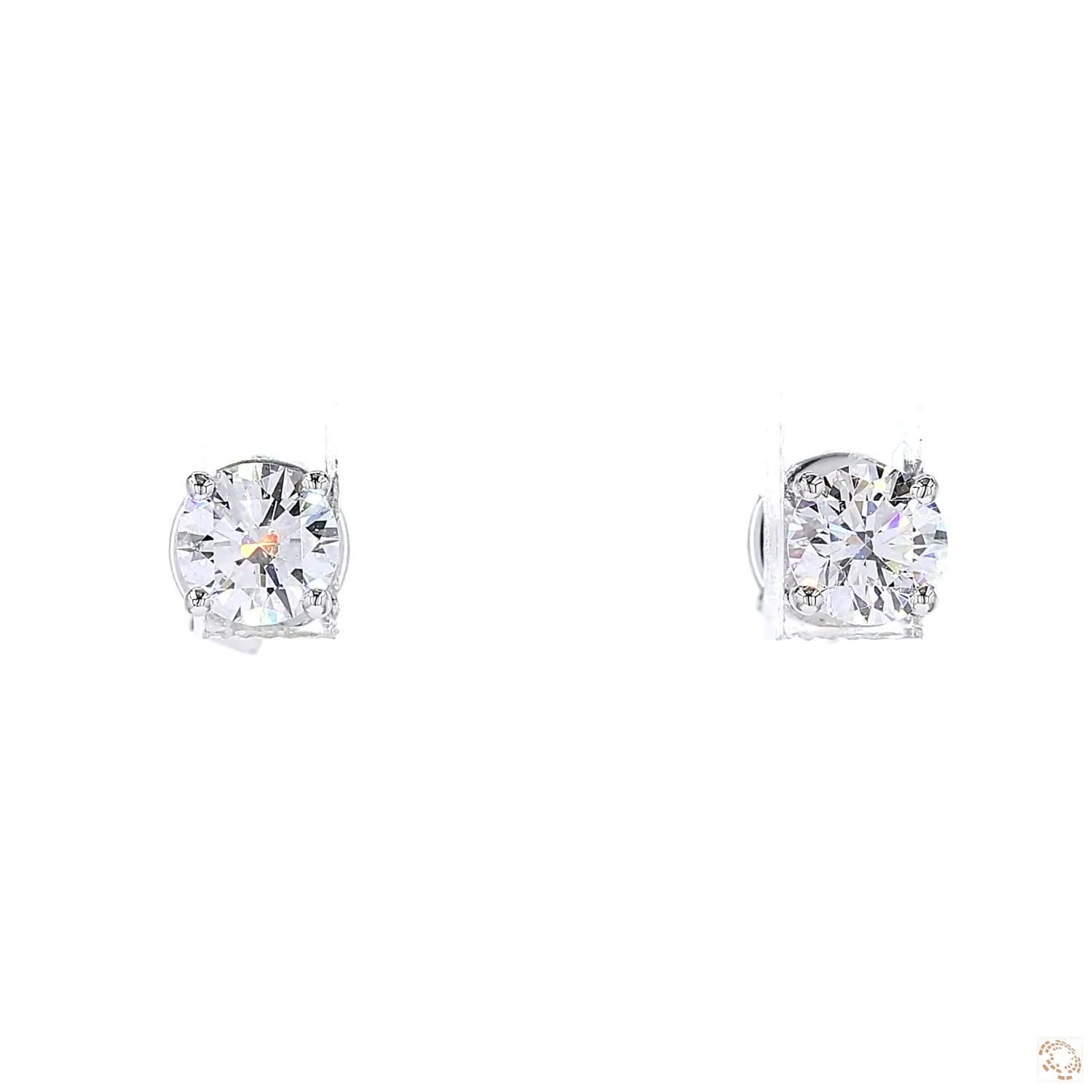 Classic Diamond Stud Earring (0.5 ct. per diamond)