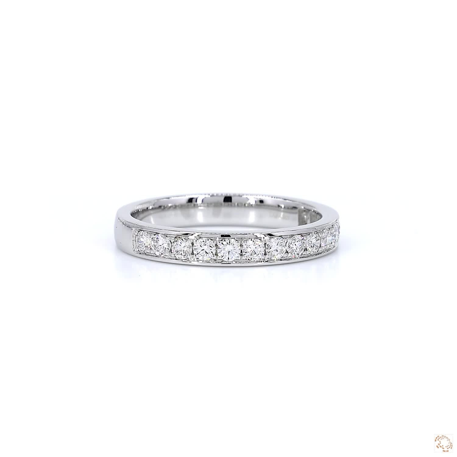 Round Diamond Half Eternity Ring (0.43ct per diamond)