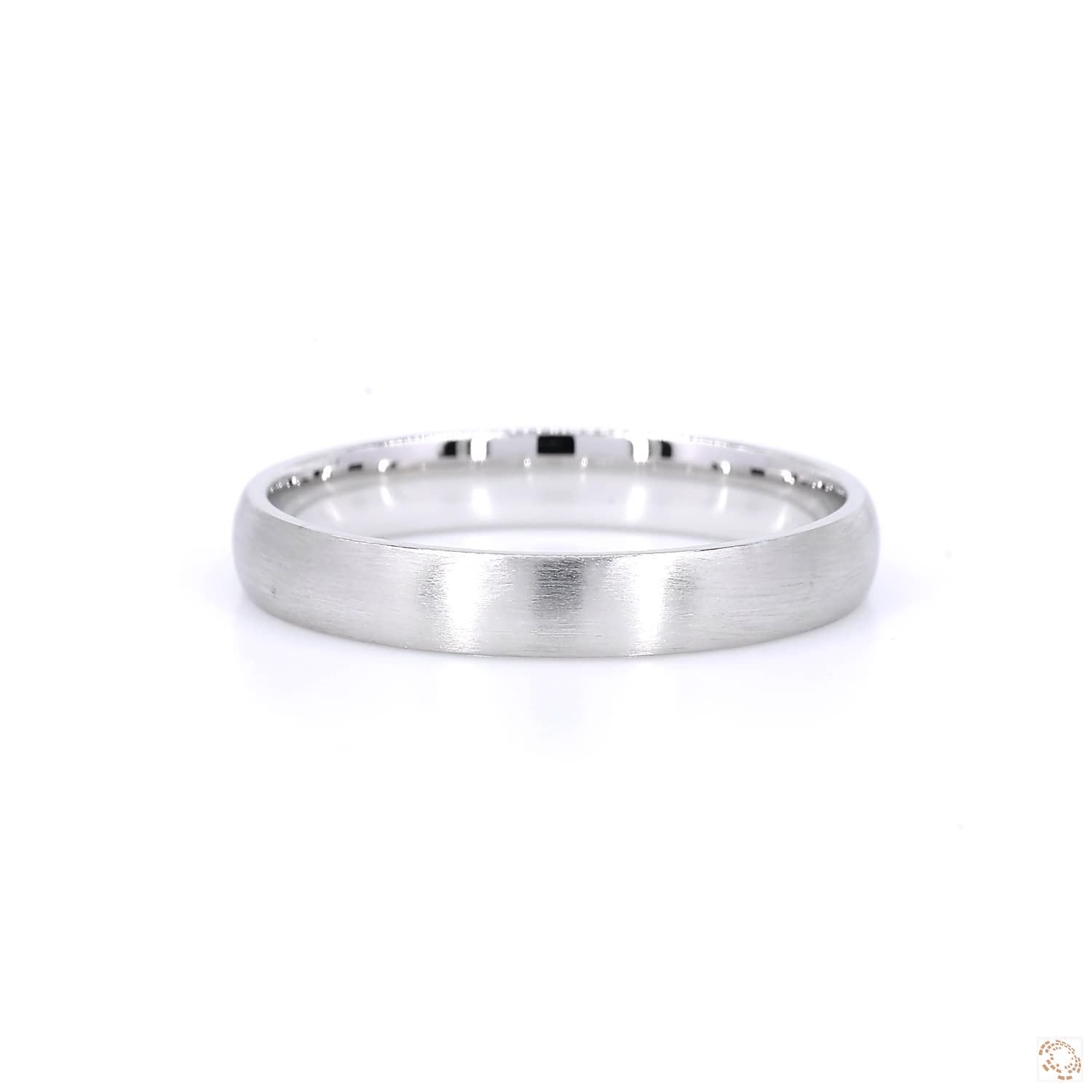 Men’s Matte Finish Engagement Band (3.5mm)