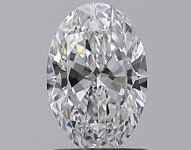 0.9 Carat D Oval Diamond VS2 GIA