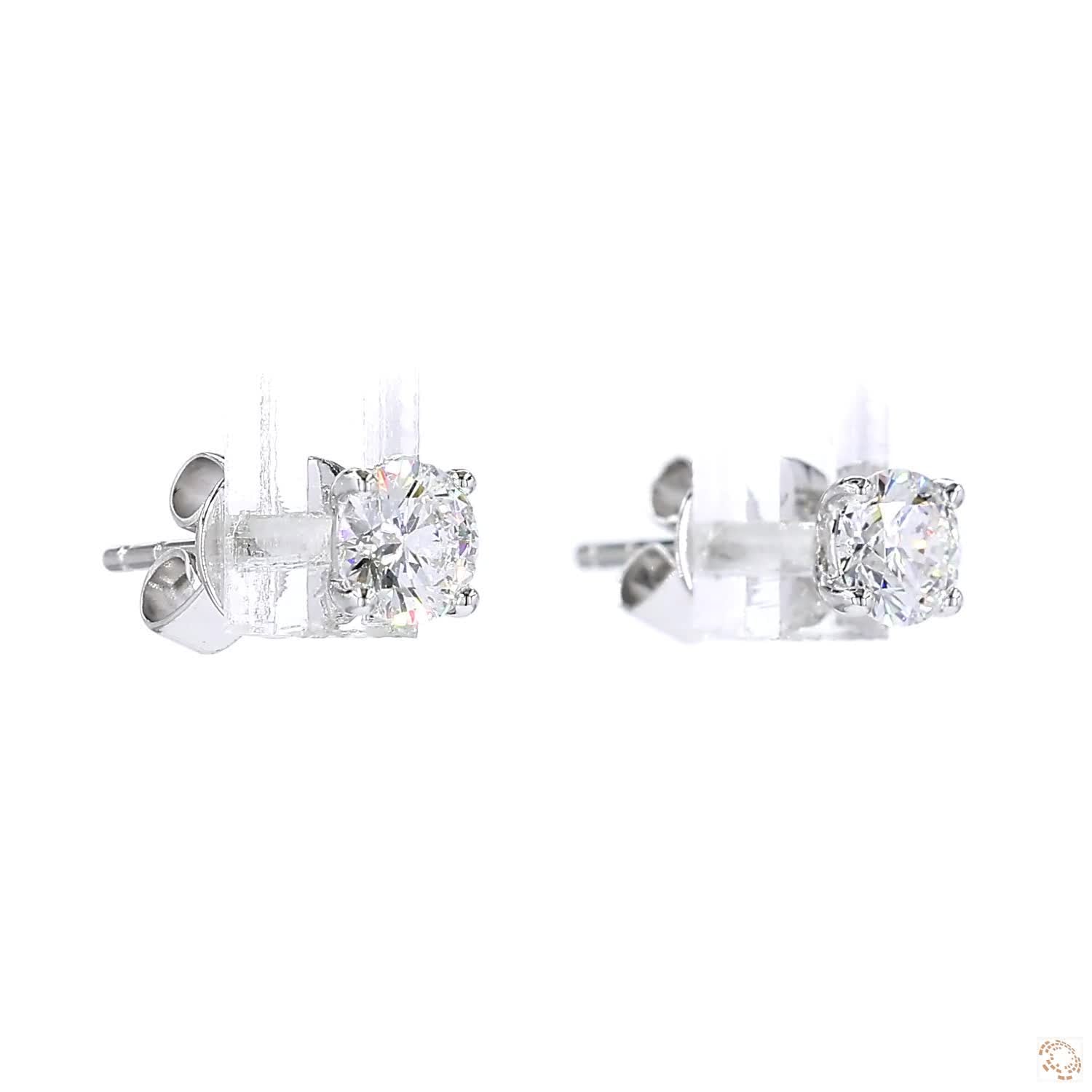 Classic Diamond Stud Earring (0.5 ct. per diamond)