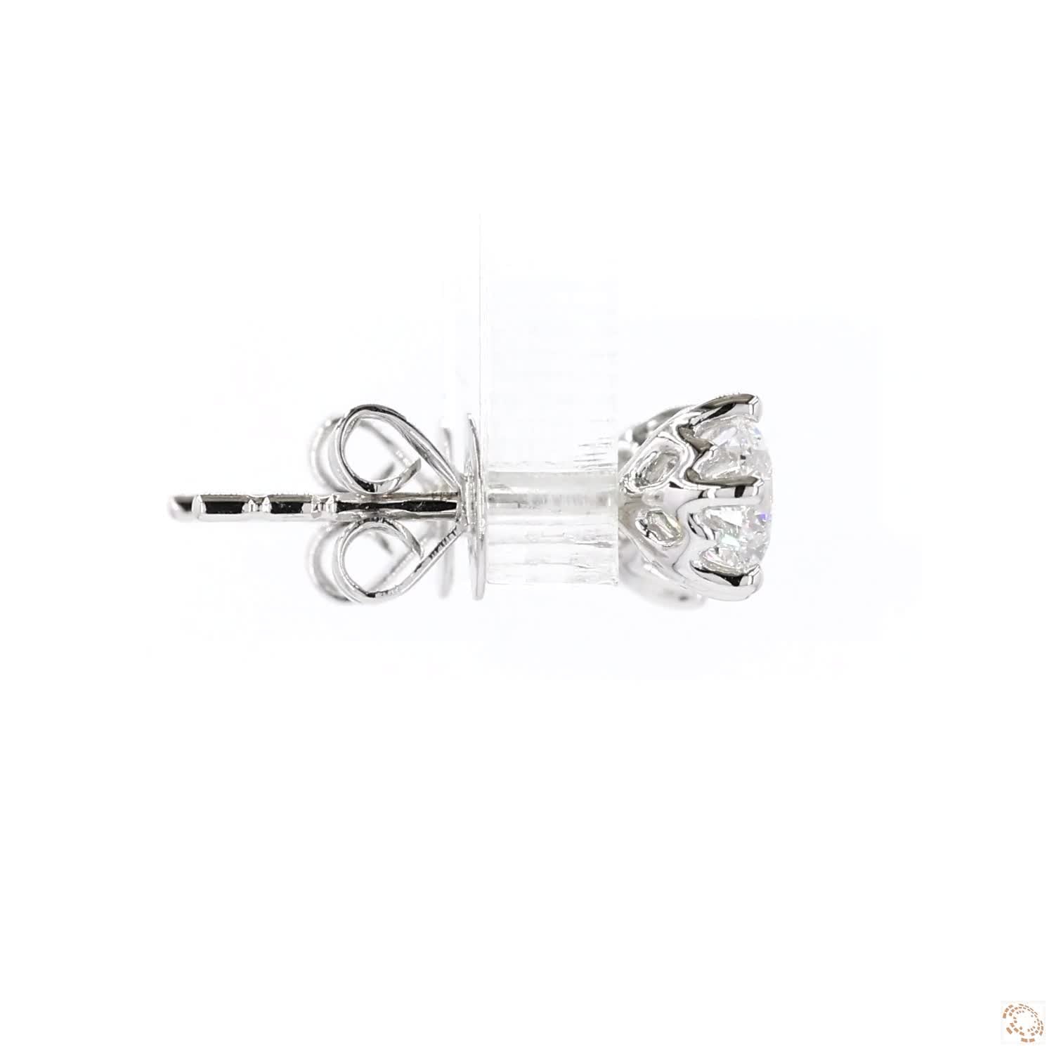 6-Prong Diamond Stud Earrings (0.64 ct. per diamond)