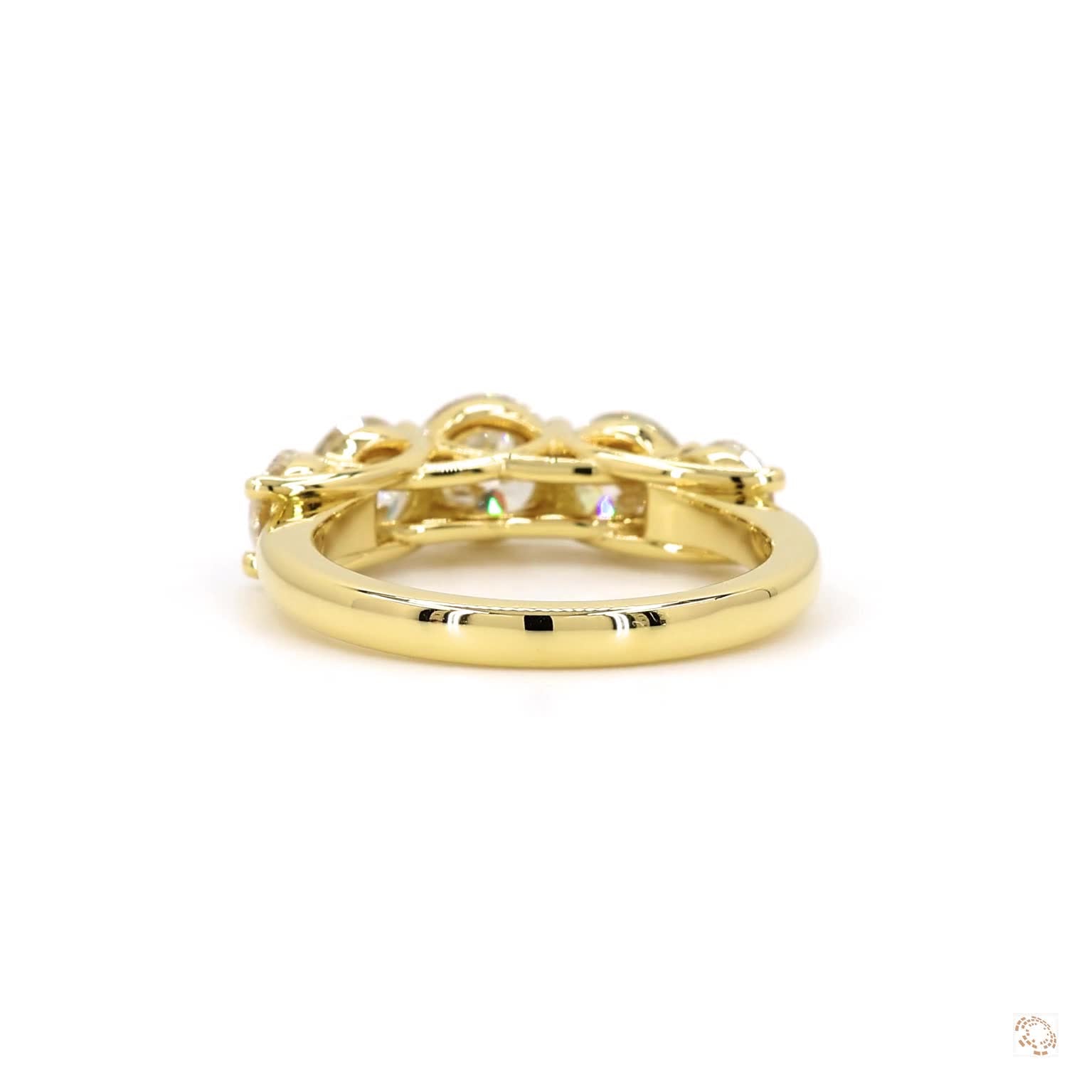 Round Diamond Half Eternity Ring (2.51ct)