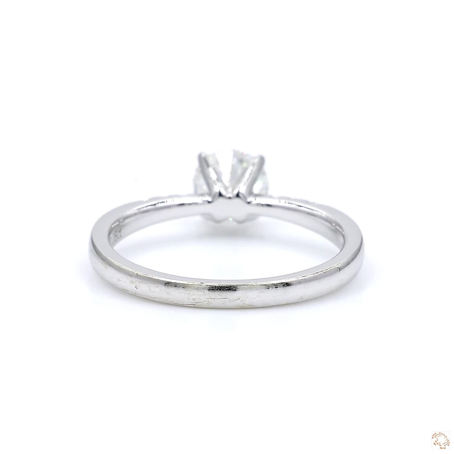 Solitaire Round Diamond Ring (0.77ct per diamond)