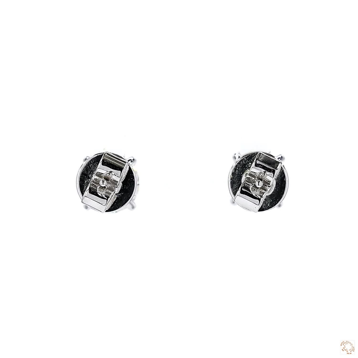 4-Prong Diamond Stud Earrings (1.01 ct. per diamond)