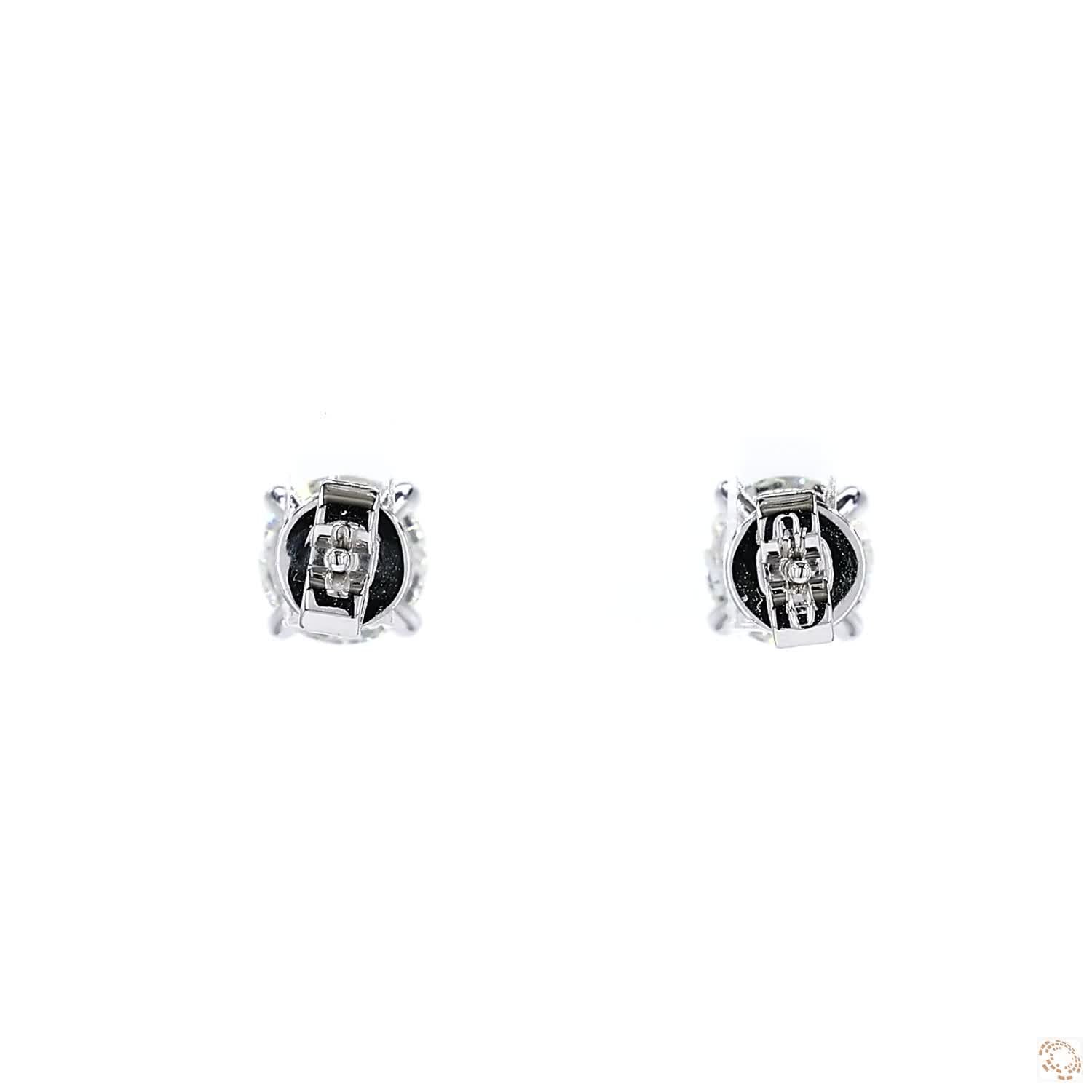 4-Prong Diamond Stud Earrings (0.90 ct. per diamond)