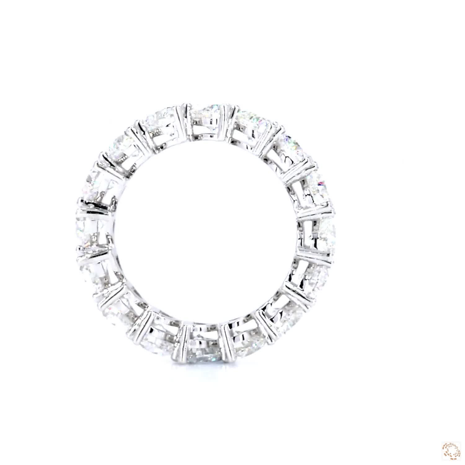 Heart Diamond Eternity Ring (0.25ct per diamond)