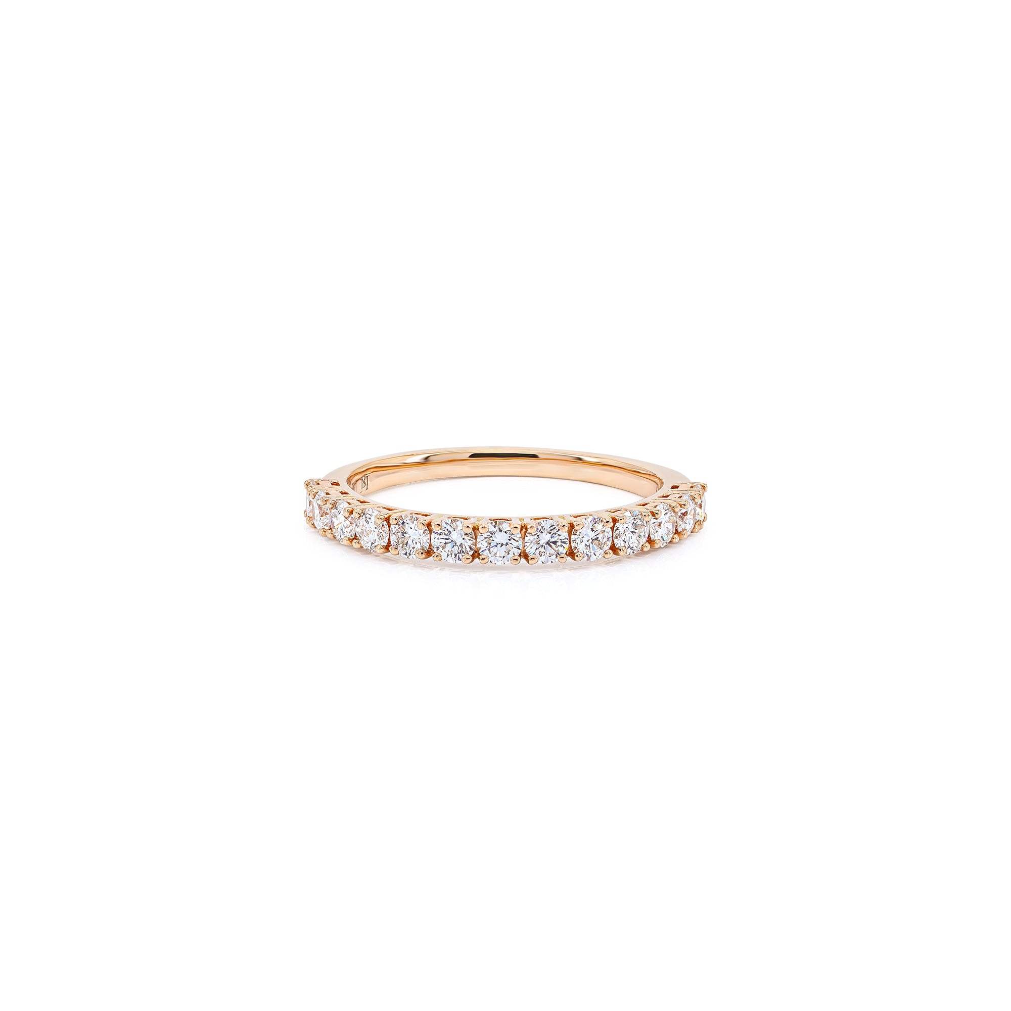 Round Diamond Half Eternity Ring (0.05ct per diamond)