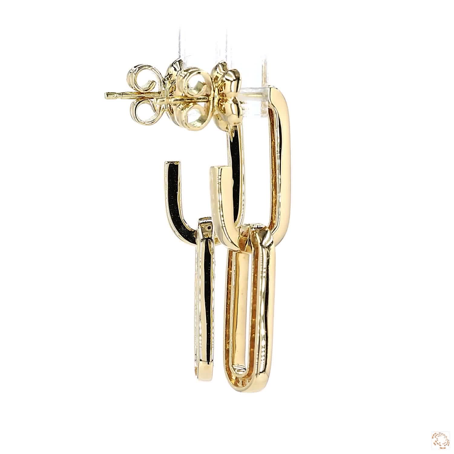 Diamond Chain Dangling Earrings (0.45 ct. tw.)