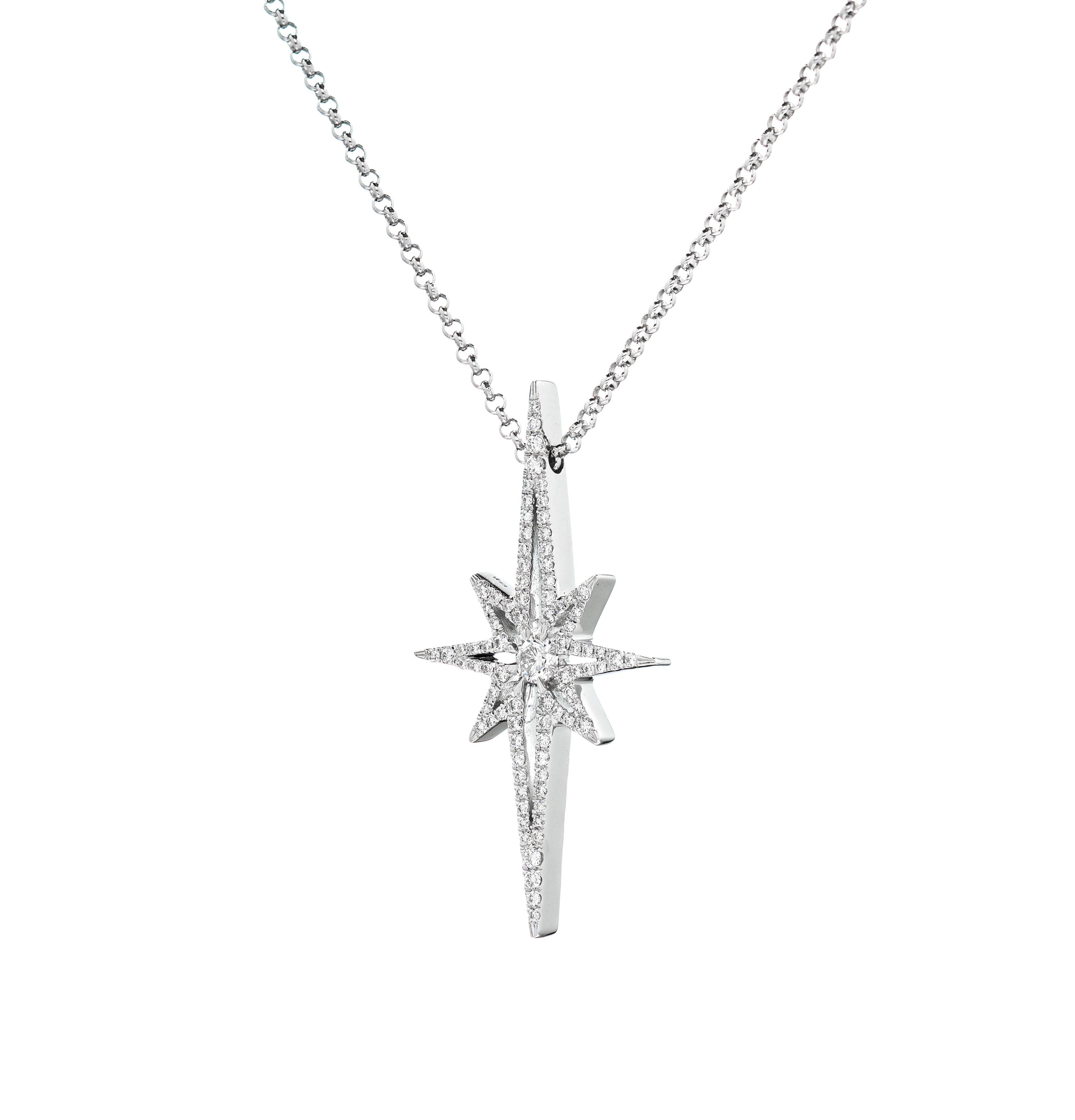 North Star Diamond Pendant (3 ct)