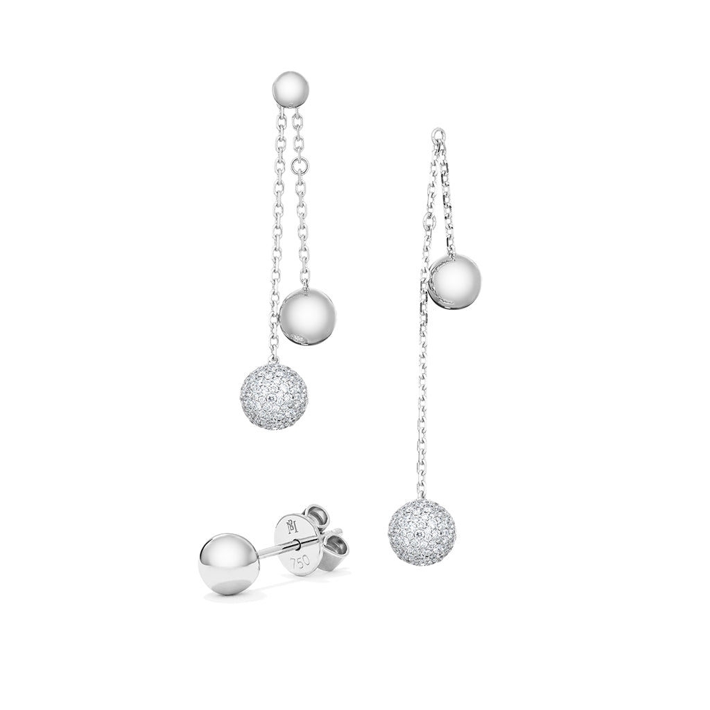Moonlight Diamond Earrings