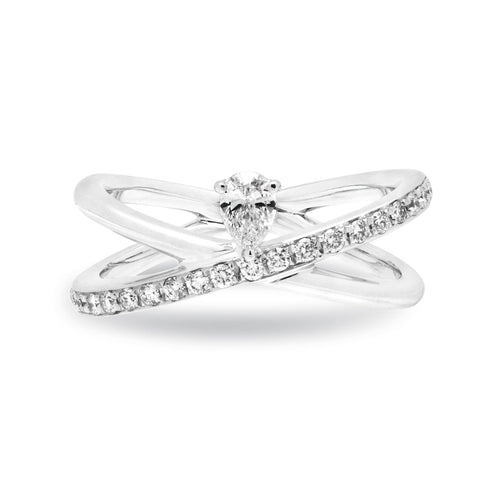 XCross Diamond Ring