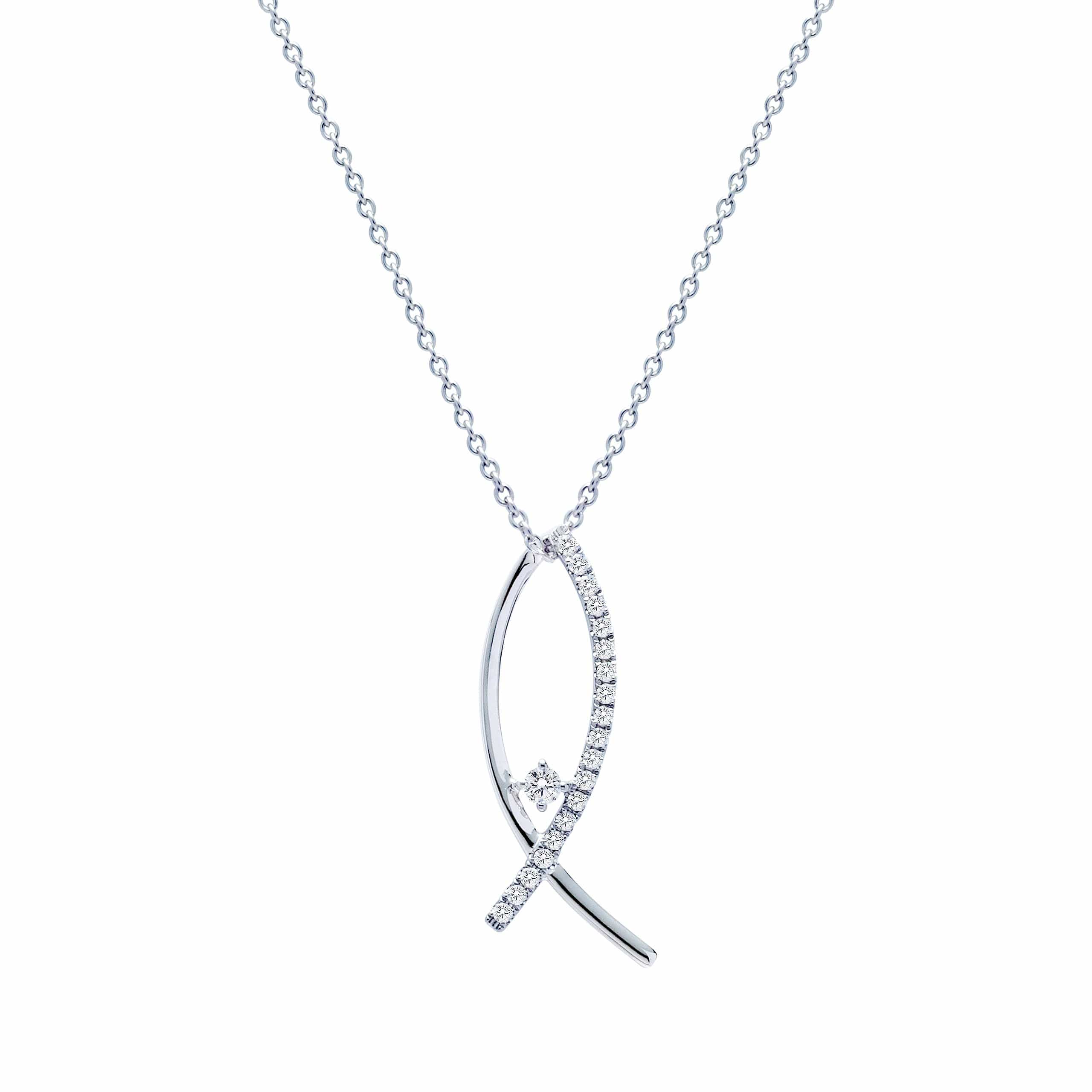 18K Gold Unity Diamond Necklace