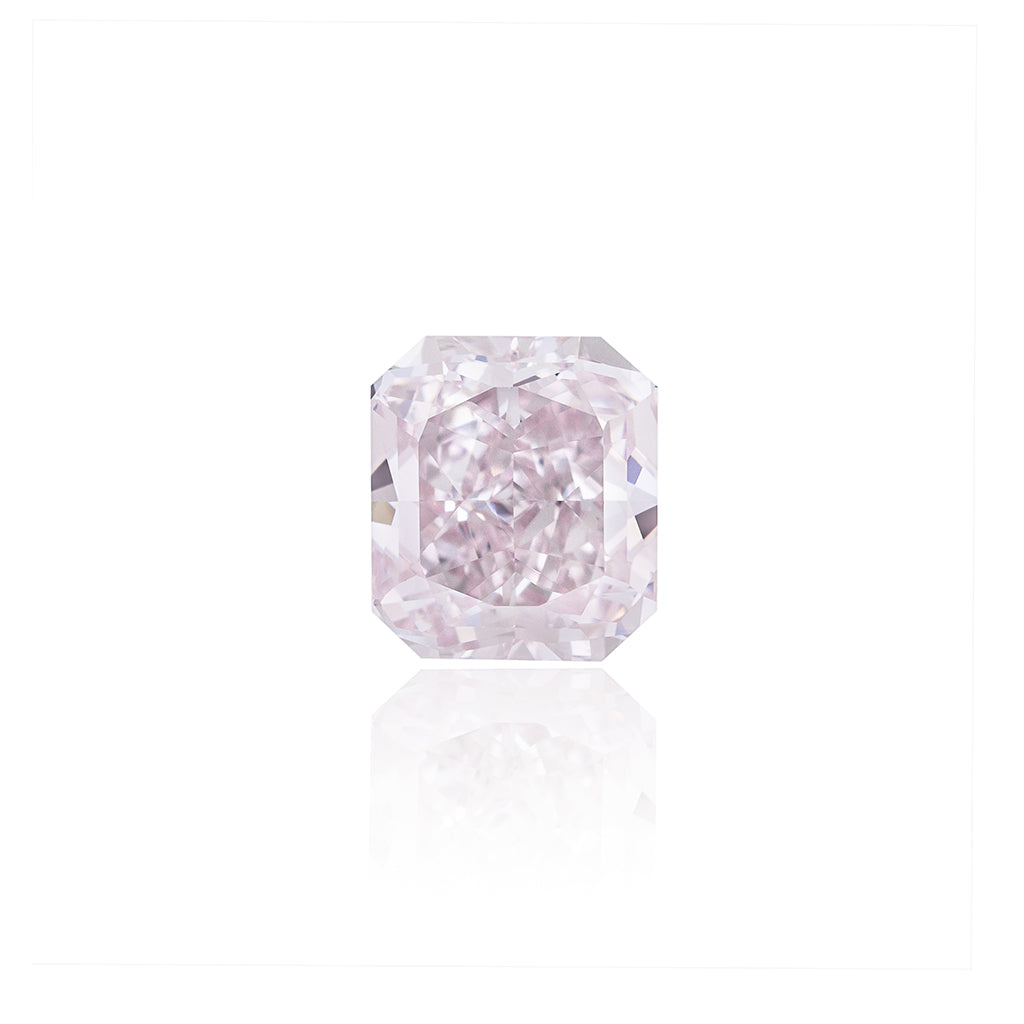 Radiant cut Very Light Pink Diamond (1.70 Carat)