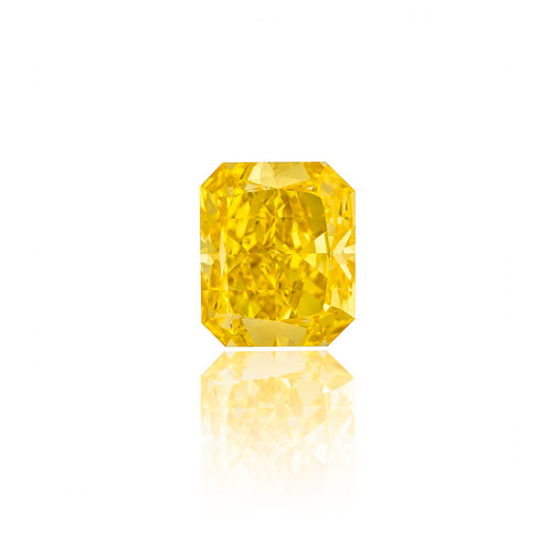 Radiant Cut Fancy Vivid Yellow Diamond (2.23 Carat)