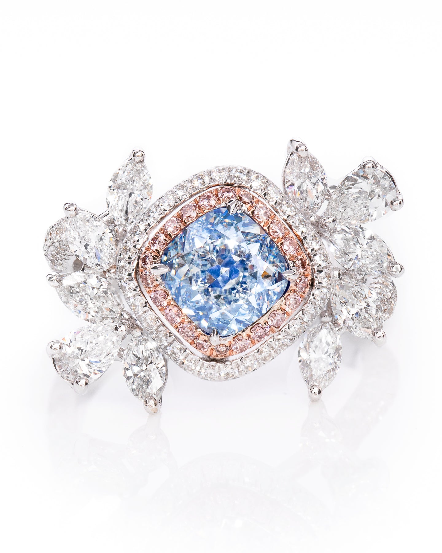 Green & Blue Diamond Jewelry