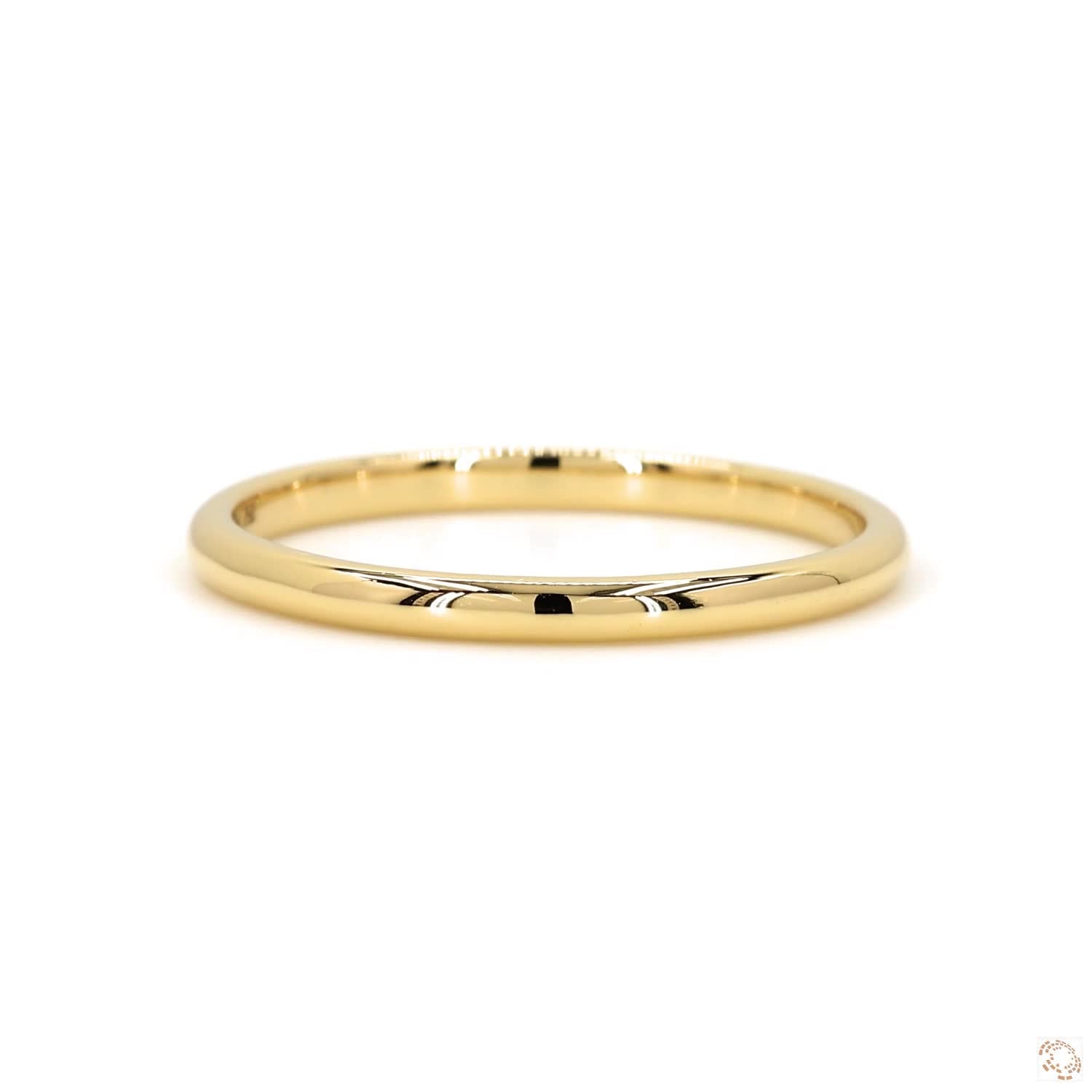 Women's Polished Comfort Fit Engagement Band (2mm)