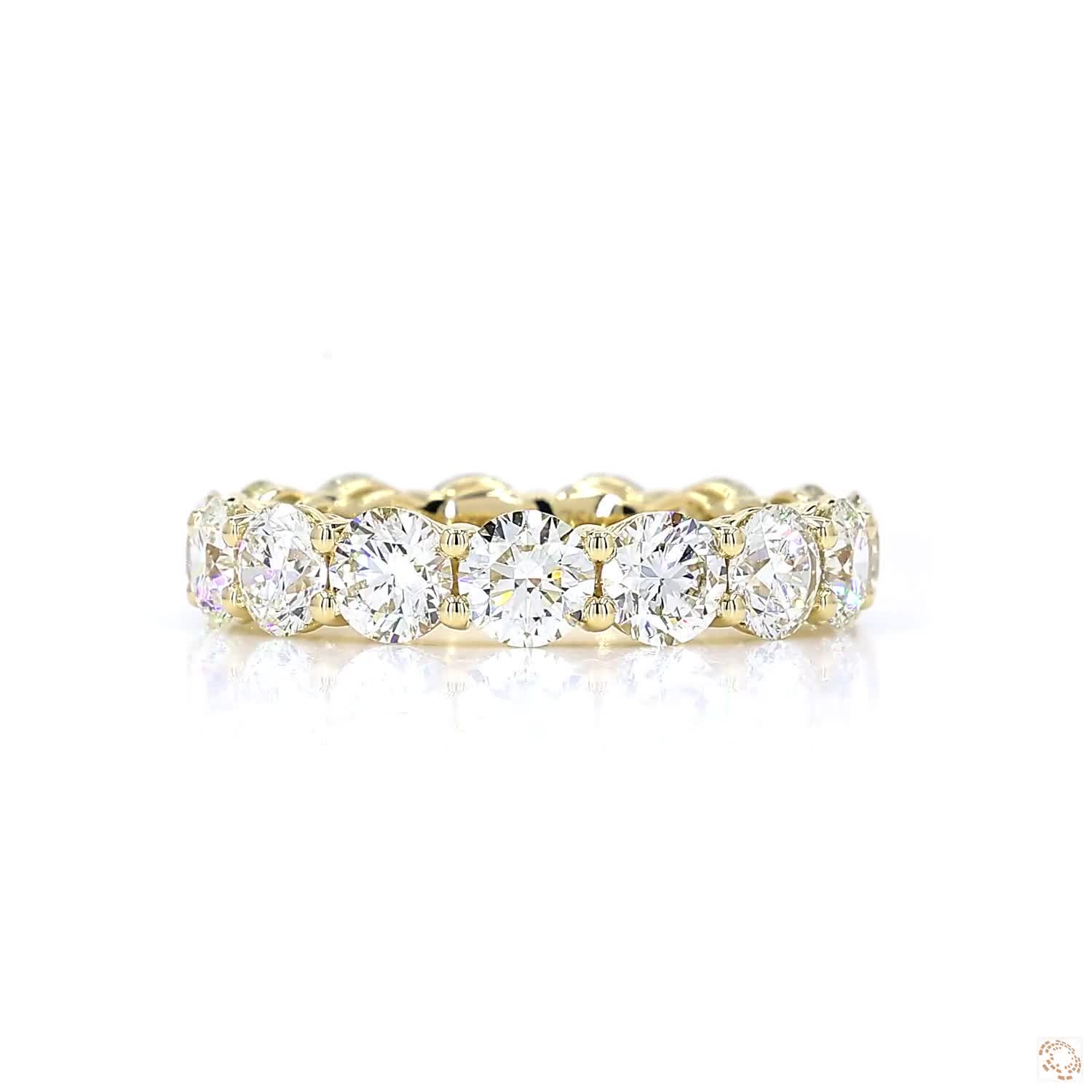Round Diamond Eternity Ring (0.3 ct per diamond)