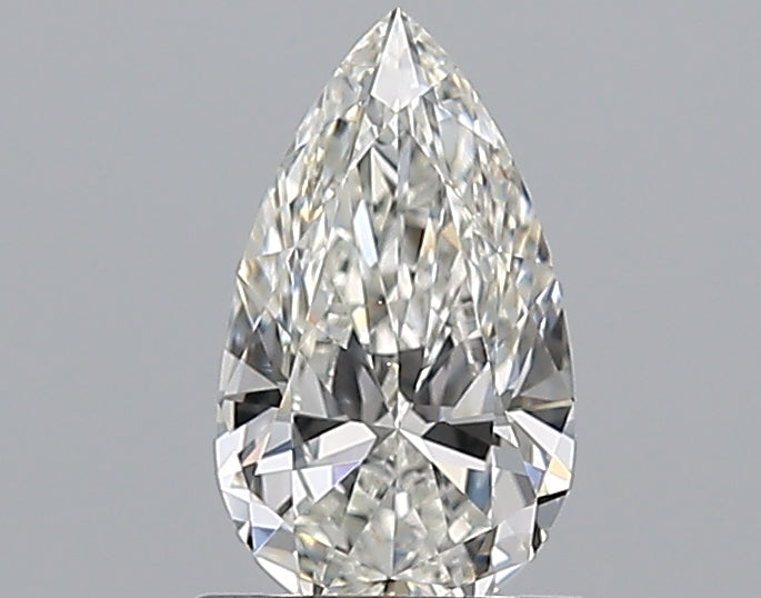 0.7 Carat F Pear Shape Diamond VS2 GIA