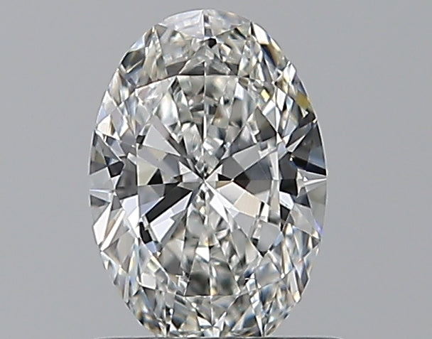 0.7 Carat F Oval Diamond SI1 GIA