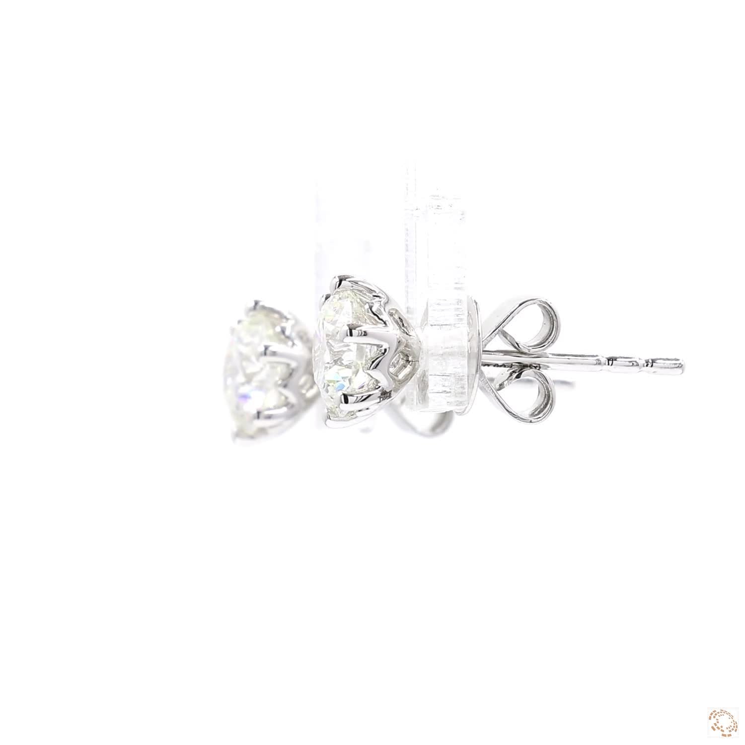 6-Prong Diamond Stud Earrings (0.80 ct. per diamond)