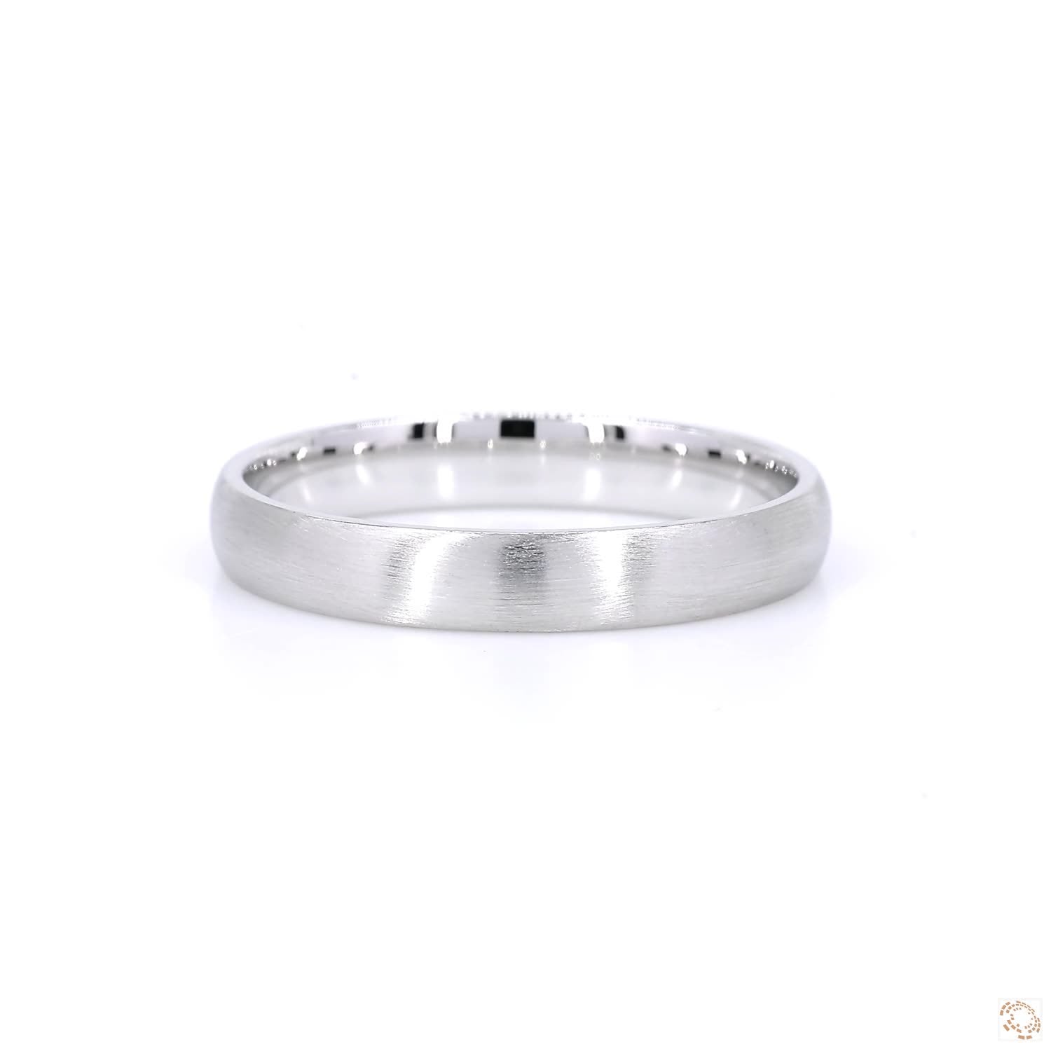 Men’s  Matte Finish Engagement Band (3.5mm)