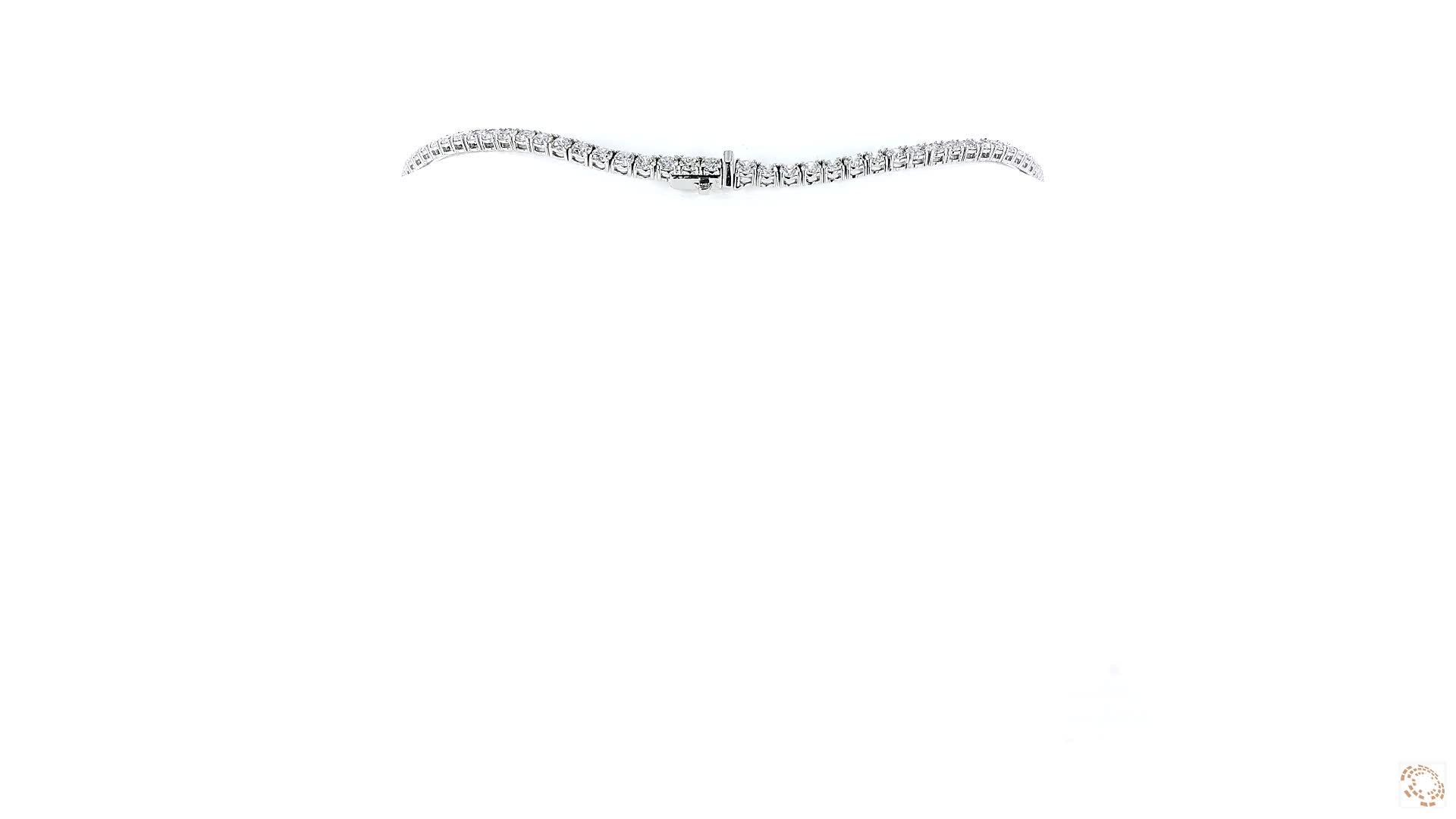 Classic Diamond Tennis Necklace (0.07 ct per diamond)
