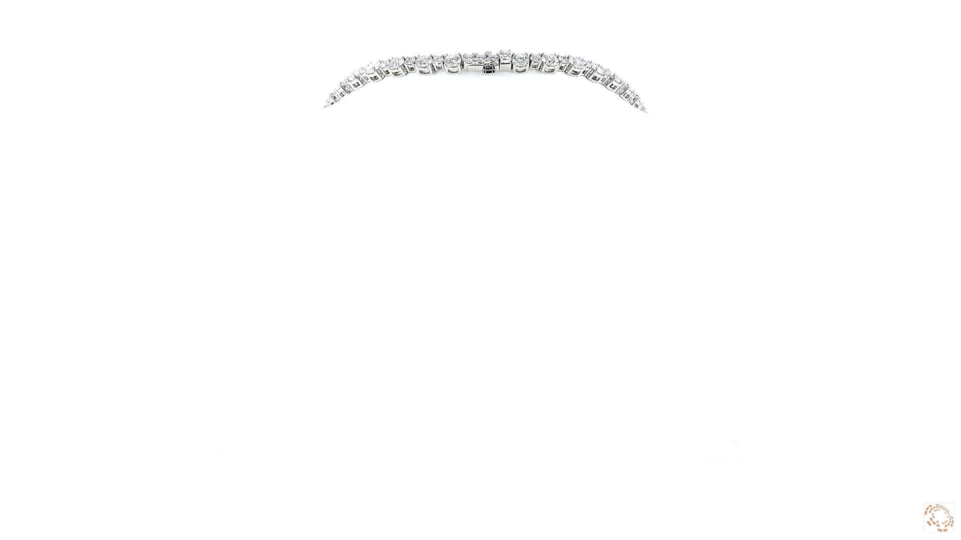Riviera Diamond Tennis Necklace
