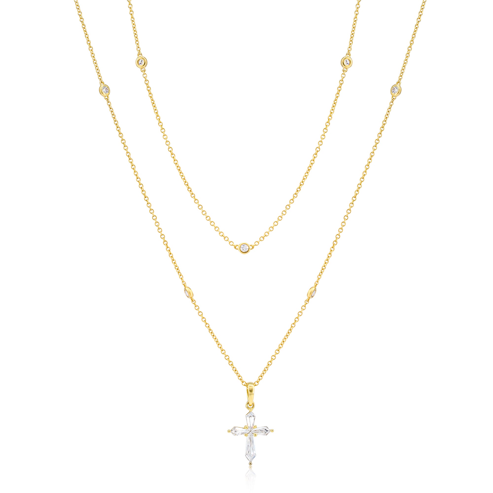 Cross Diamond Pendant (1.29 ct)