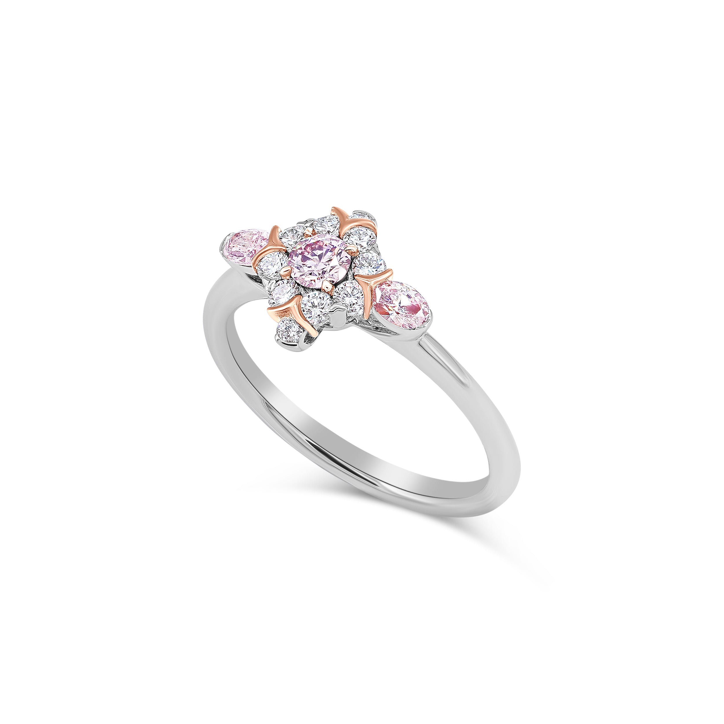 Argyle Pink Diamonds Engagement Ring