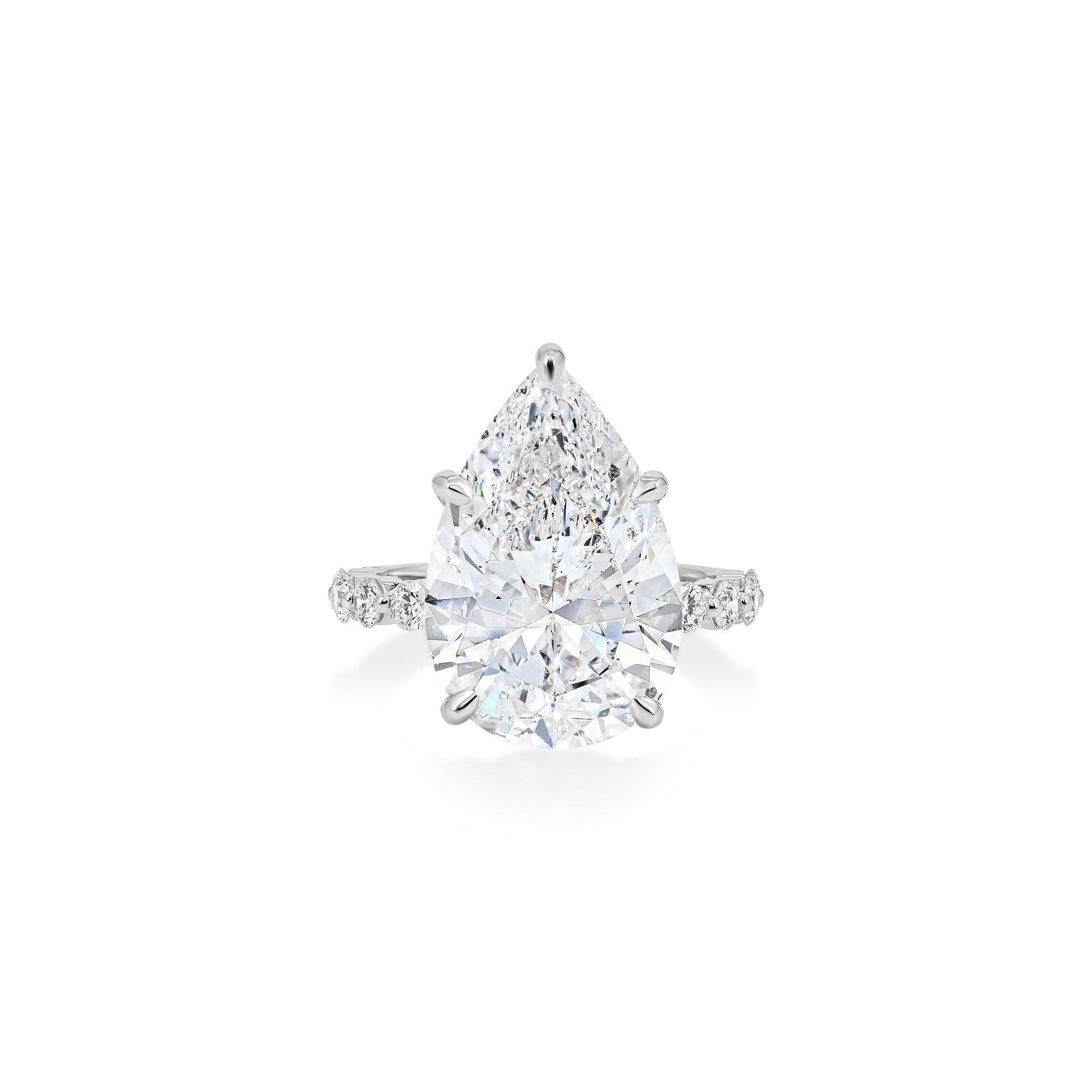 Pear Solitaire Engagement Ring