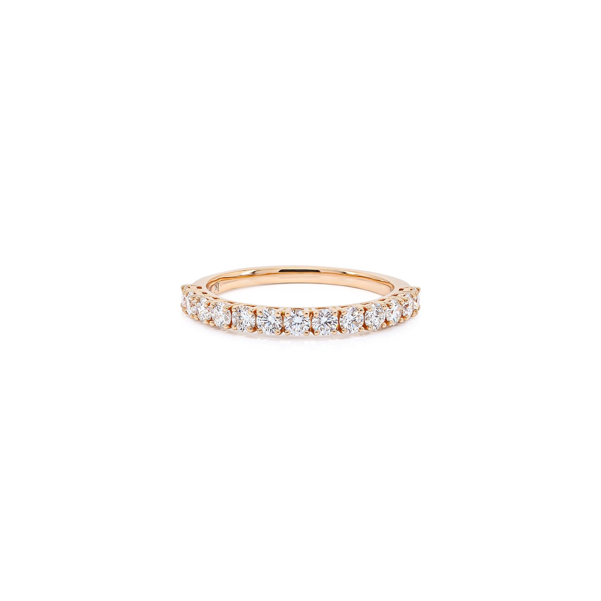 Round Diamond Half Eternity Ring (0.05ct per diamond)