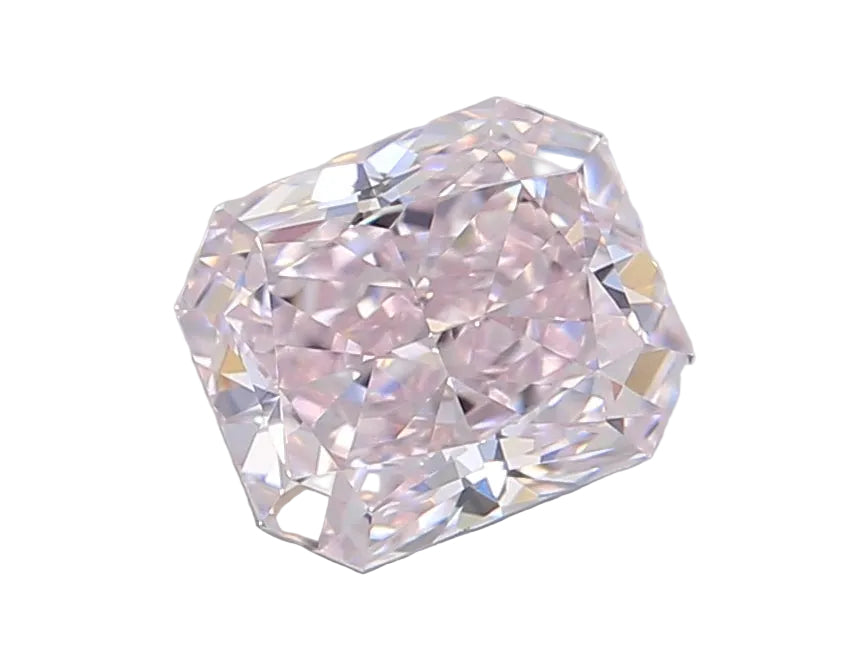 1 Carat Light Pink Radiant Diamond VS1 GIA