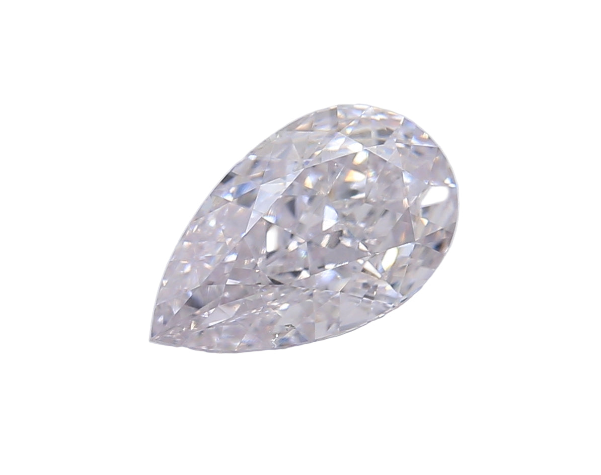 1.01 Carat Very Light Pink Pear  Diamond SI2 GIA