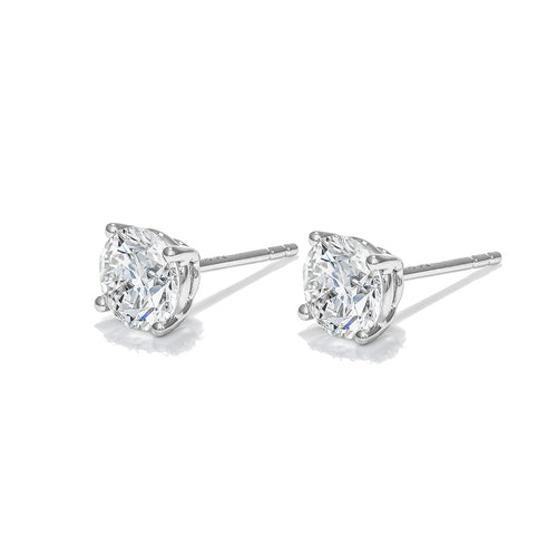 Eternal 4 Prongs Diamond Earrings