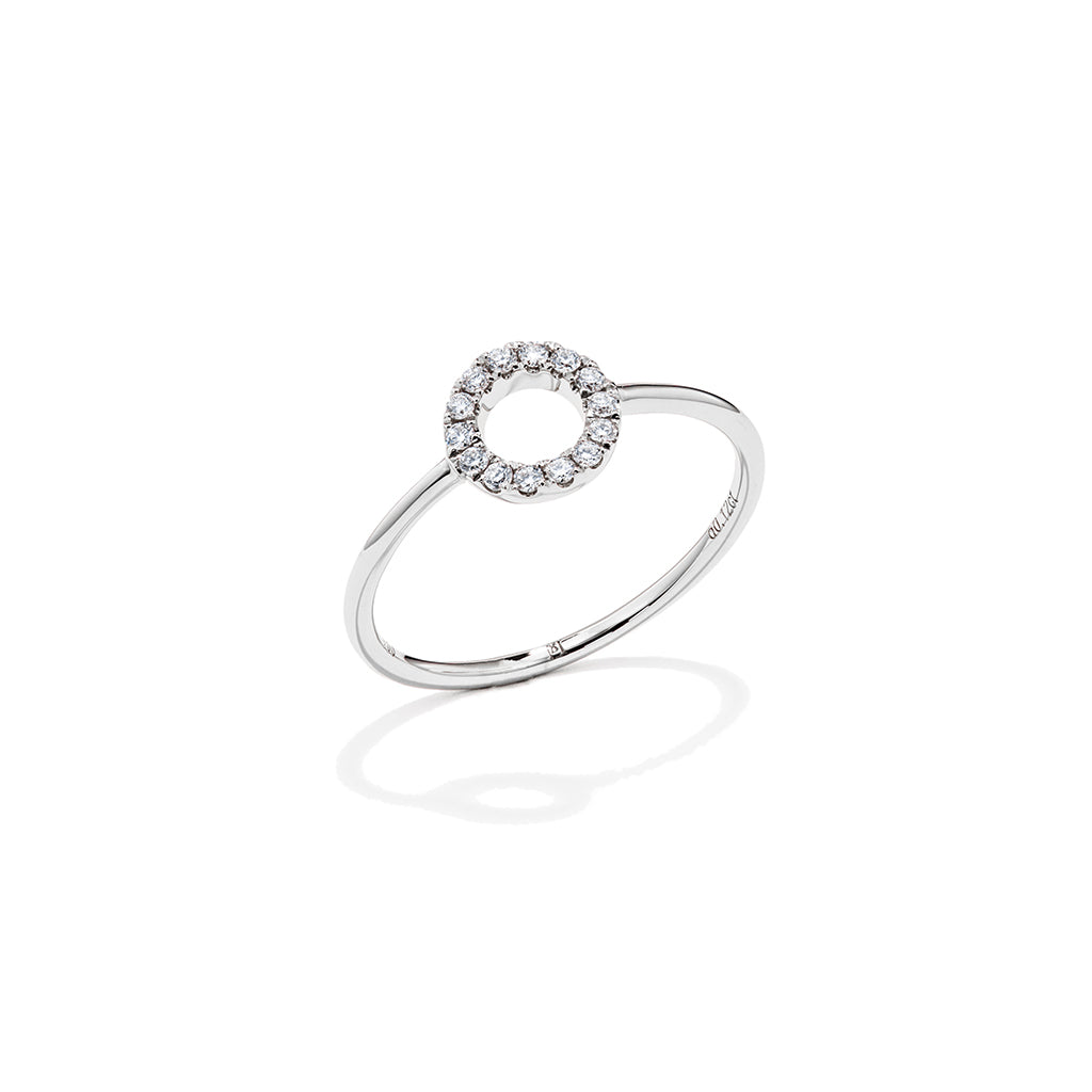 Round Brilliant Diamond Ring - Mini