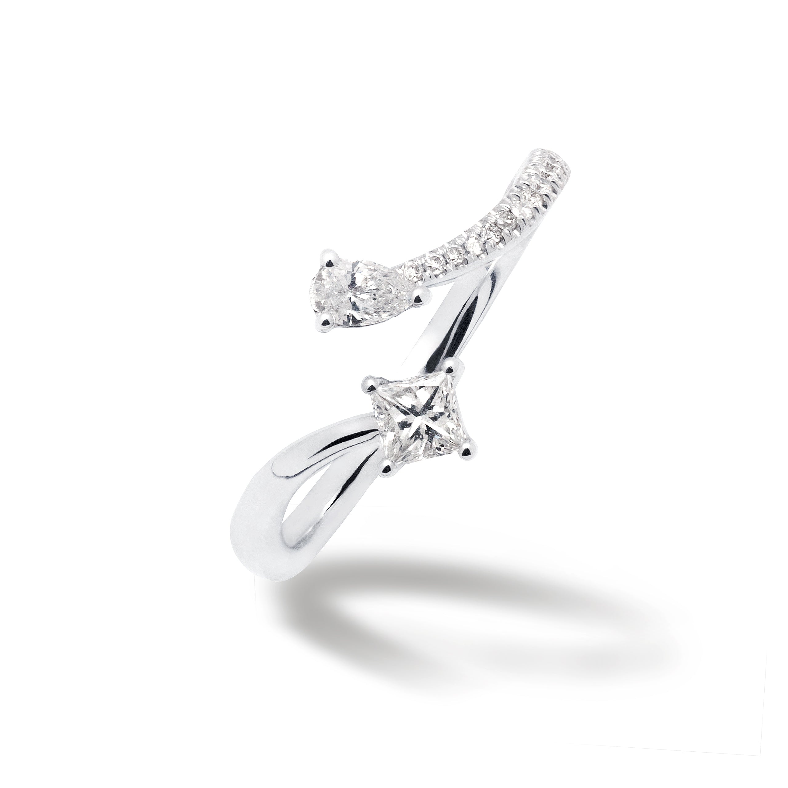 Open Diamond Ring