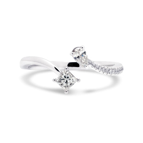 Open Diamond Ring