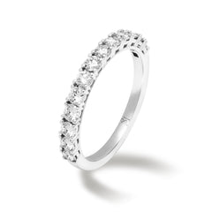 Classic Half Eternity Diamond Band