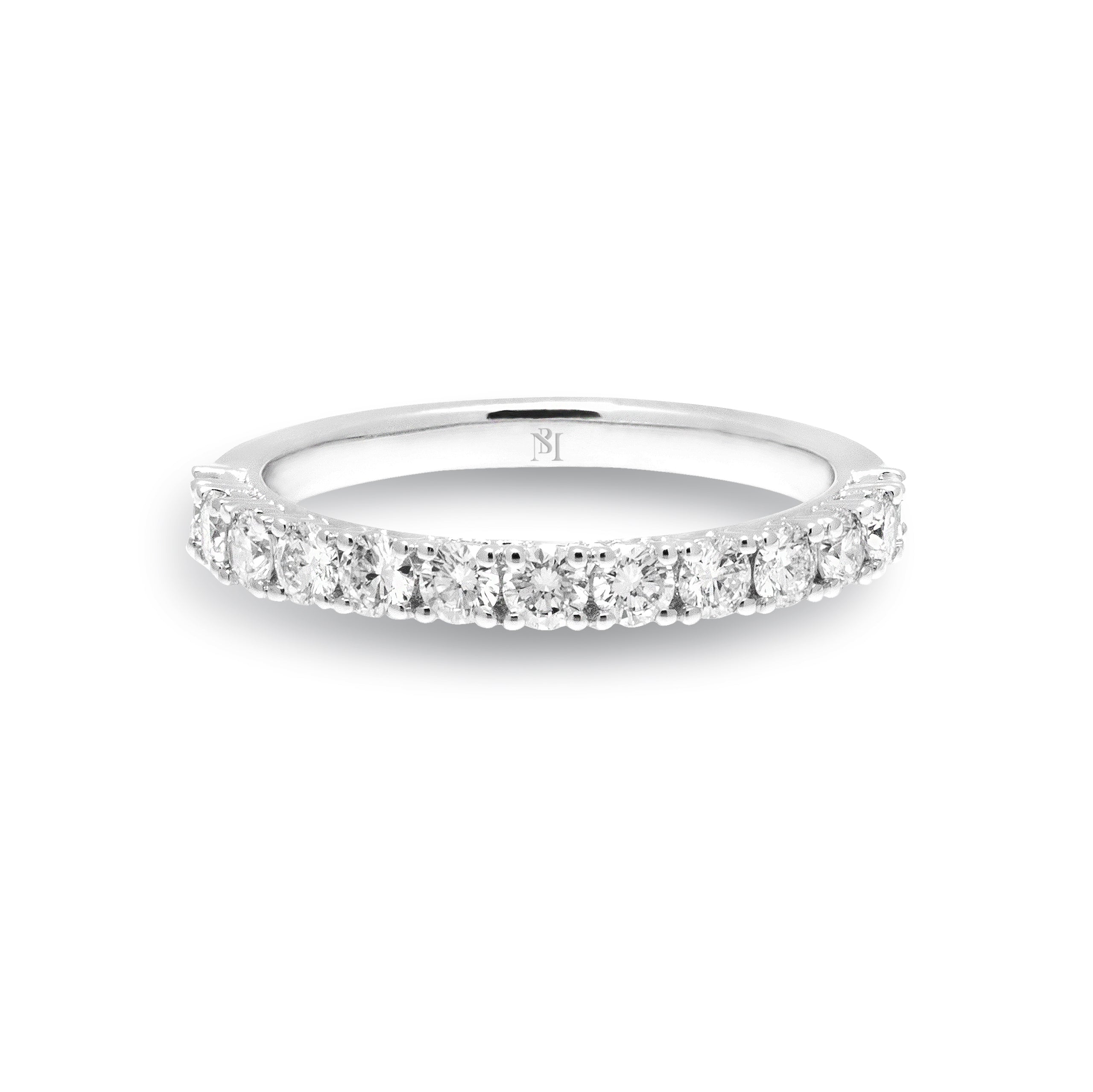 Classic Half Eternity Diamond Band