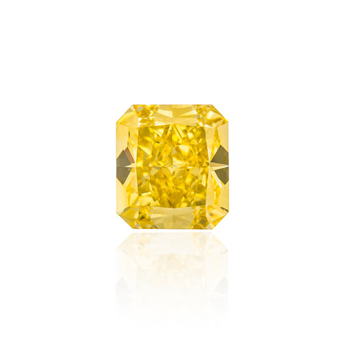 Radiant Cut Fancy Intense Yellow Diamond (4.30 Carat)