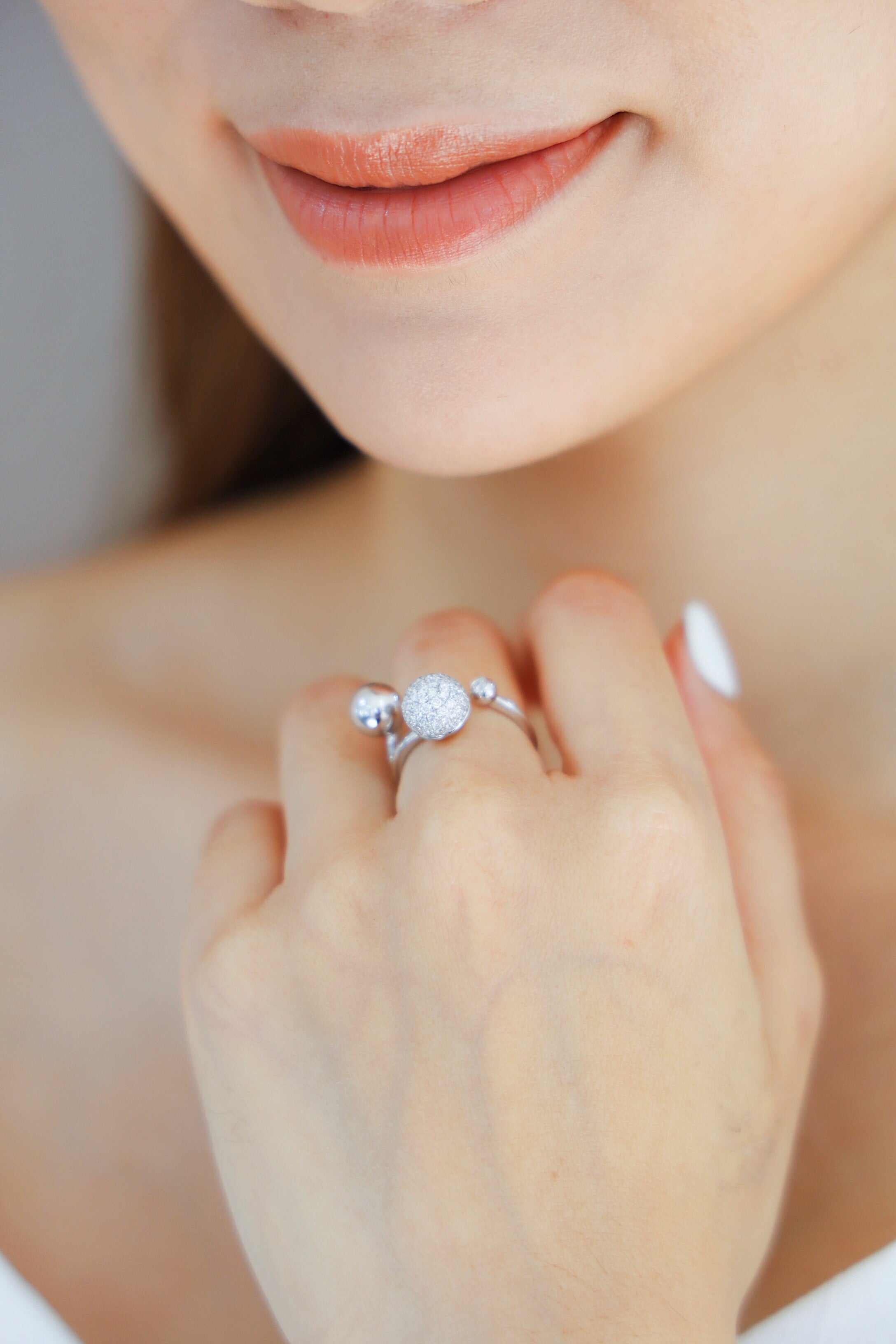 Moonlight Diamond Ring