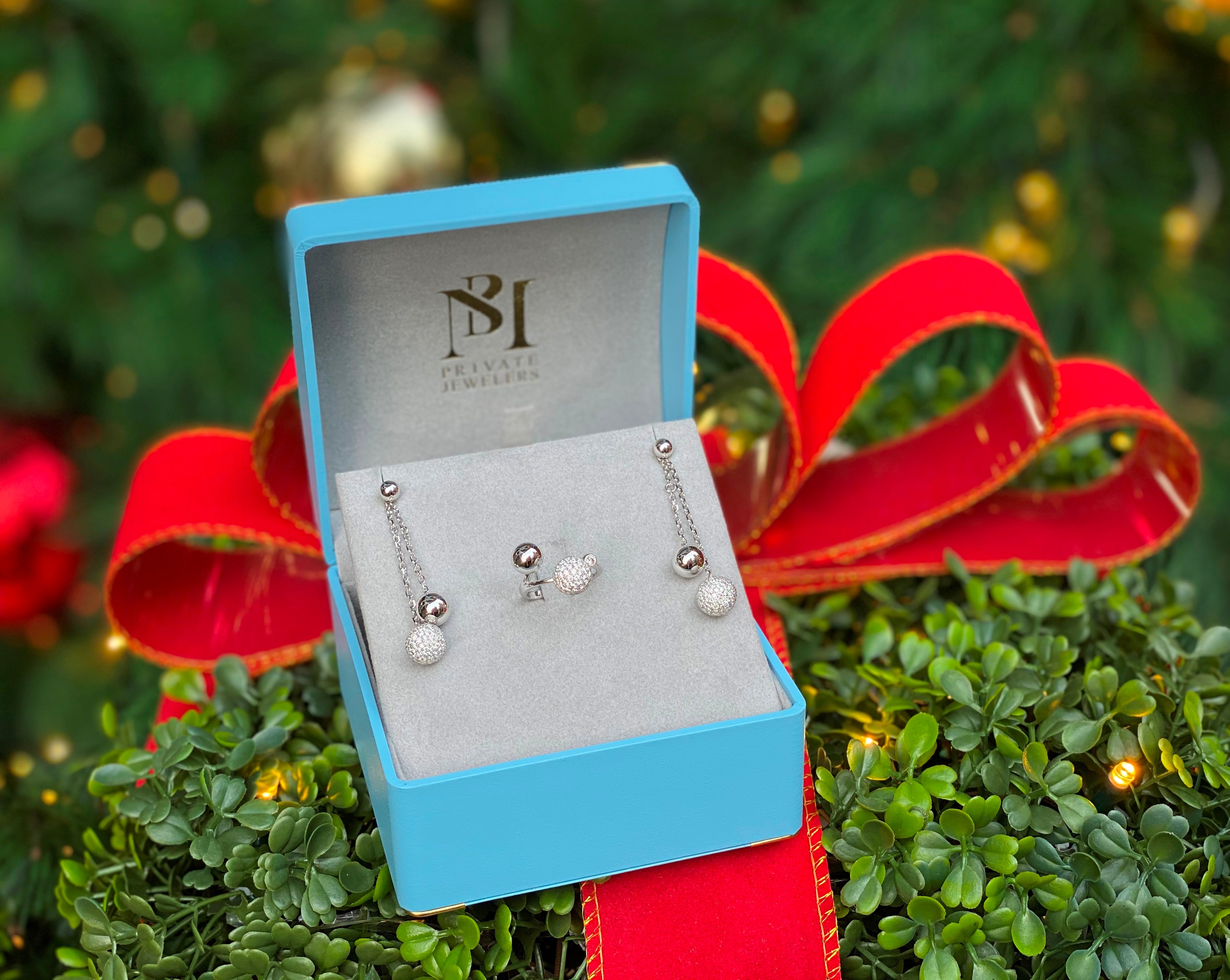 18K Gold Moonlight Diamond Earrings